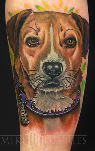 Mike DeVries - Dog Portrait